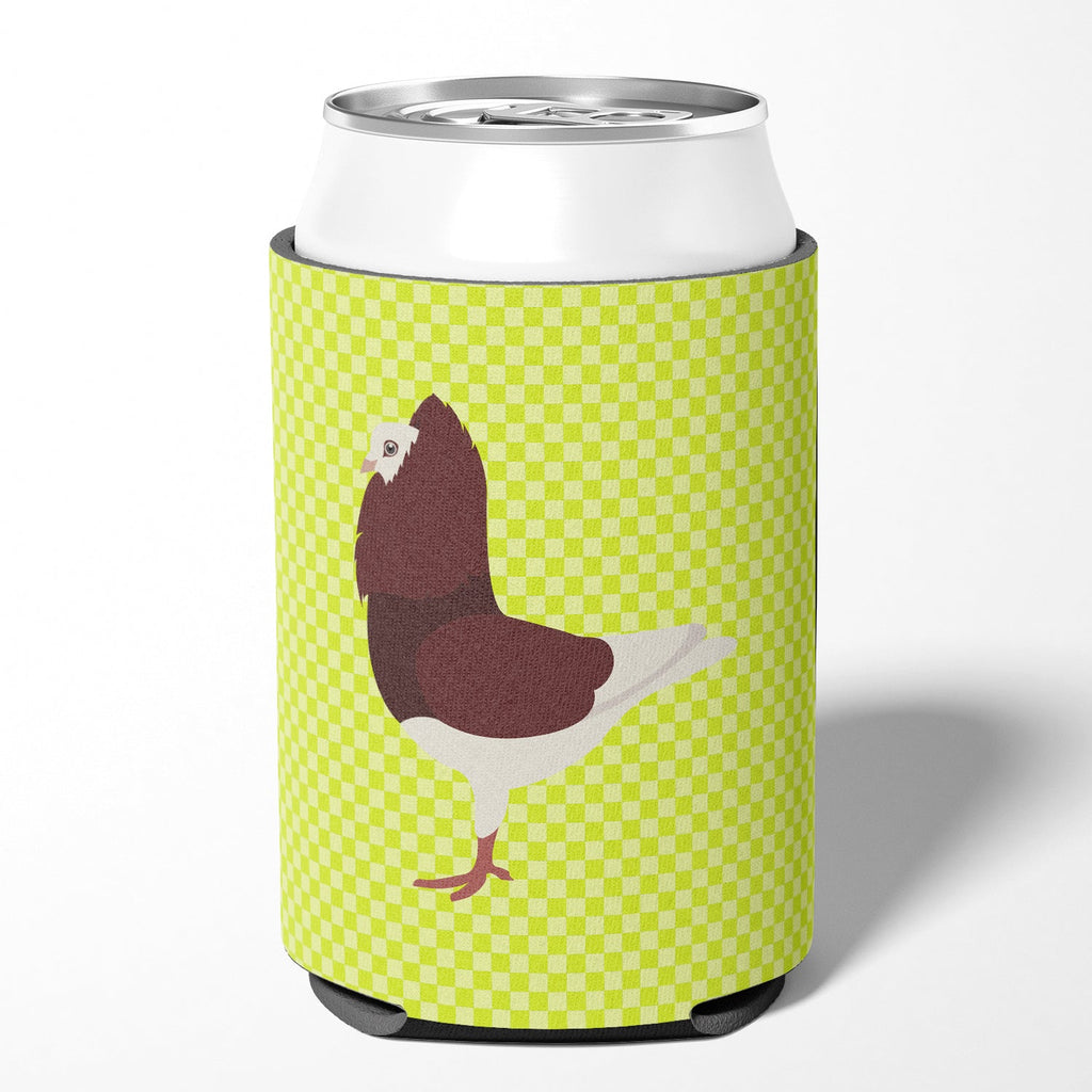 Capuchin Red Pigeon Green Can or Bottle Hugger Cooler Sleeve for Standard 12 oz Cans, Insulated Foam Beer & Soda Can Hugger Reusable