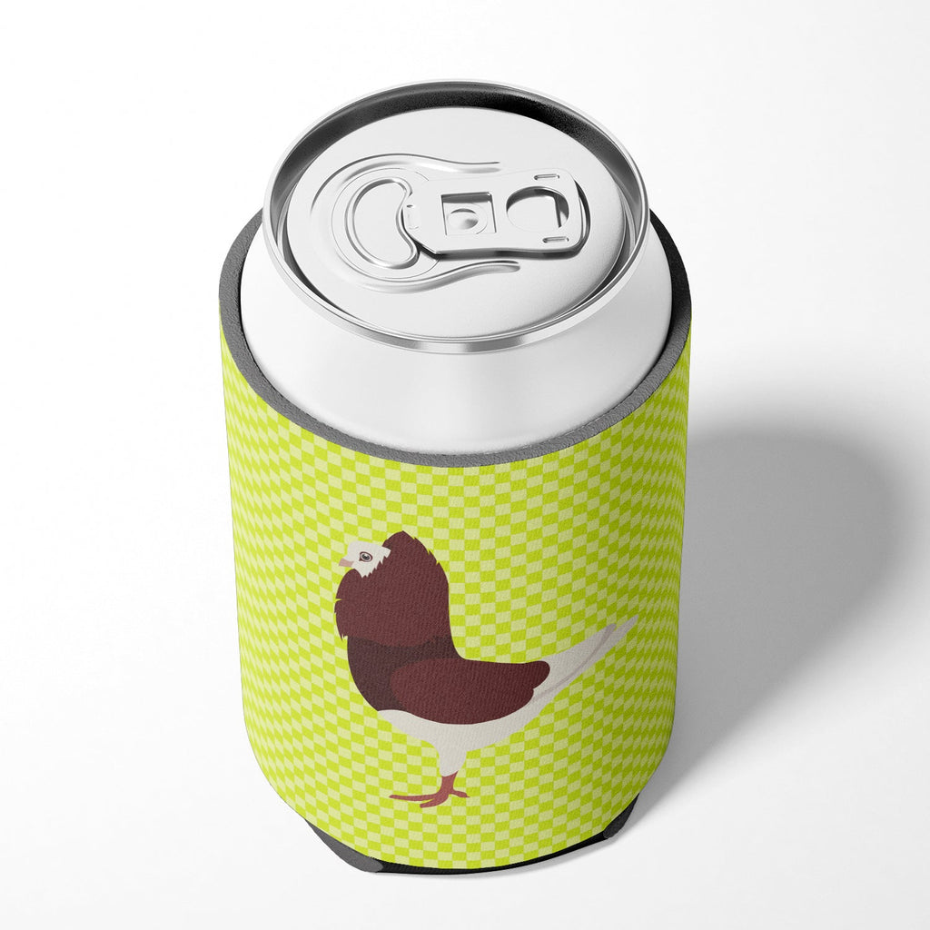 Capuchin Red Pigeon Green Can or Bottle Hugger Cooler Sleeve for Standard 12 oz Cans, Insulated Foam Beer & Soda Can Hugger Reusable