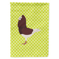 Capuchin Red Pigeon Green House Flag 28x40 Porch Sleeve Pole Decorative Outside Yard Banner Artwork Wall Hanging, Polyester