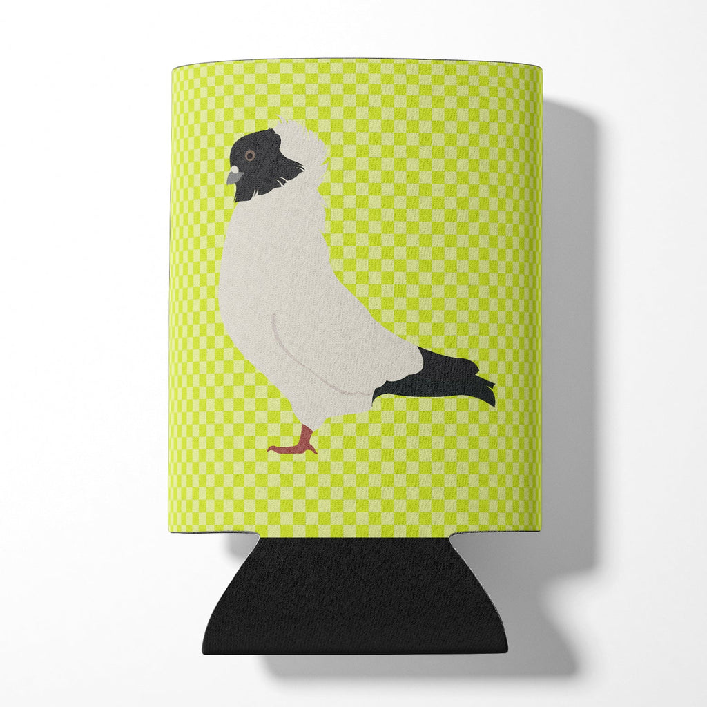 Nun Pigeon Green Can or Bottle Hugger Cooler Sleeve for Standard 12 oz Cans, Insulated Foam Beer & Soda Can Hugger Reusable