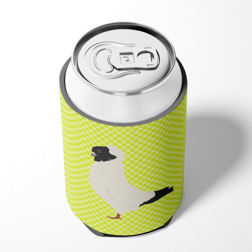 Nun Pigeon Green Can or Bottle Hugger Cooler Sleeve for Standard 12 oz Cans, Insulated Foam Beer & Soda Can Hugger Reusable