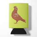 African Owl Pigeon Green Can or Bottle Hugger Cooler Sleeve for Standard 12 oz Cans, Insulated Foam Beer & Soda Can Hugger Reusable