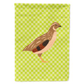 Golden Phoenix Quail Green House Flag 28x40 Porch Sleeve Pole Decorative Outside Yard Banner Artwork Wall Hanging, Polyester