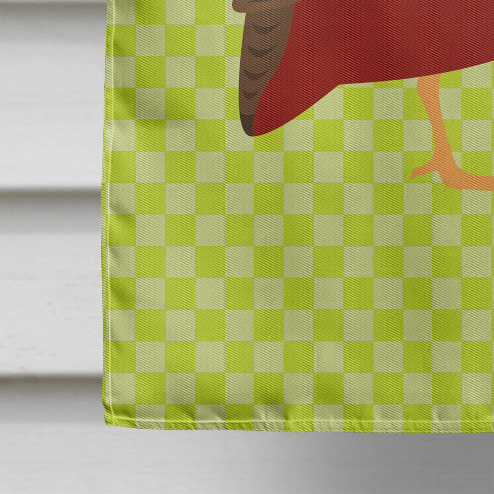 Chinese Painted or King Quail Green House Flag 28x40 Porch Sleeve Pole Decorative Outside Yard Banner Artwork Wall Hanging, Polyester