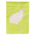 Texas Quail Green House Flag 28x40 Porch Sleeve Pole Decorative Outside Yard Banner Artwork Wall Hanging, Polyester