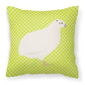 Texas Quail Green Decorative Throw Pillow 18x18 Indoor Outdoor Accent Cushion, Fabric Cover with Insert for Sofa, Bed, Porch & Living Room