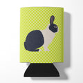 Dutch Rabbit Green Can or Bottle Hugger Cooler Sleeve for Standard 12 oz Cans, Insulated Foam Beer & Soda Can Hugger Reusable