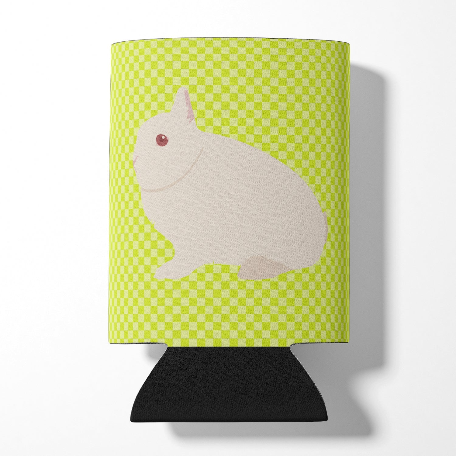 Hermelin Rabbit Green Can or Bottle Hugger Cooler Sleeve for Standard 12 oz Cans, Insulated Foam Beer & Soda Can Hugger Reusable