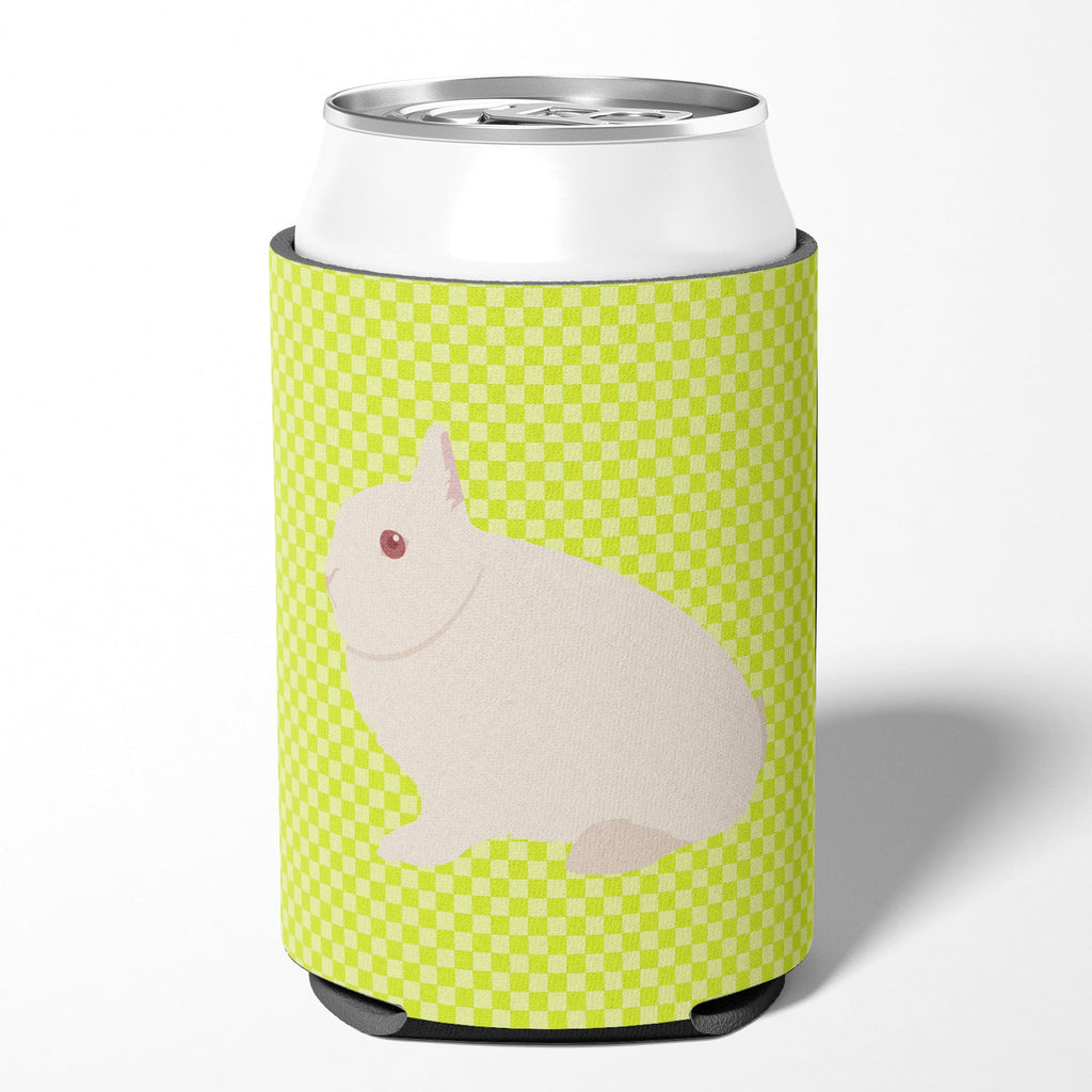 Hermelin Rabbit Green Can or Bottle Hugger Cooler Sleeve for Standard 12 oz Cans, Insulated Foam Beer & Soda Can Hugger Reusable