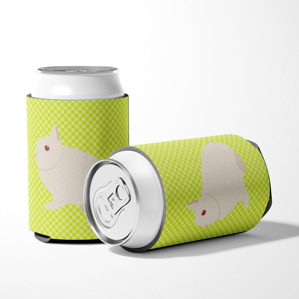 Hermelin Rabbit Green Can or Bottle Hugger Cooler Sleeve for Standard 12 oz Cans, Insulated Foam Beer & Soda Can Hugger Reusable