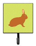 Rex Rabbit Green Leash or Key Holder Wall Hooks, Key Hooks Holder, Coat Rack Wall Mount, Coat Hooks, Hooks for Hanging Keys, Towels, Aprons, Leashes