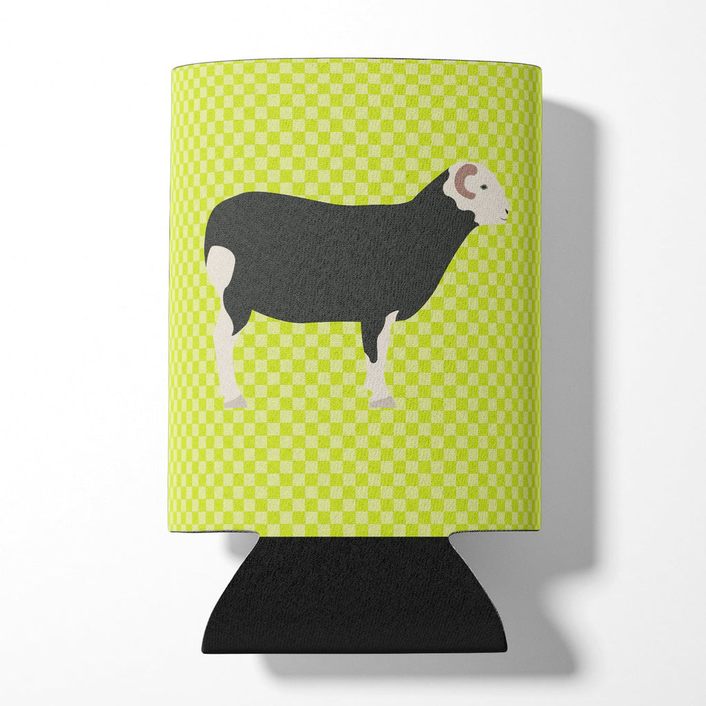 Herwick Sheep Green Can or Bottle Hugger Cooler Sleeve for Standard 12 oz Cans, Insulated Foam Beer & Soda Can Hugger Reusable