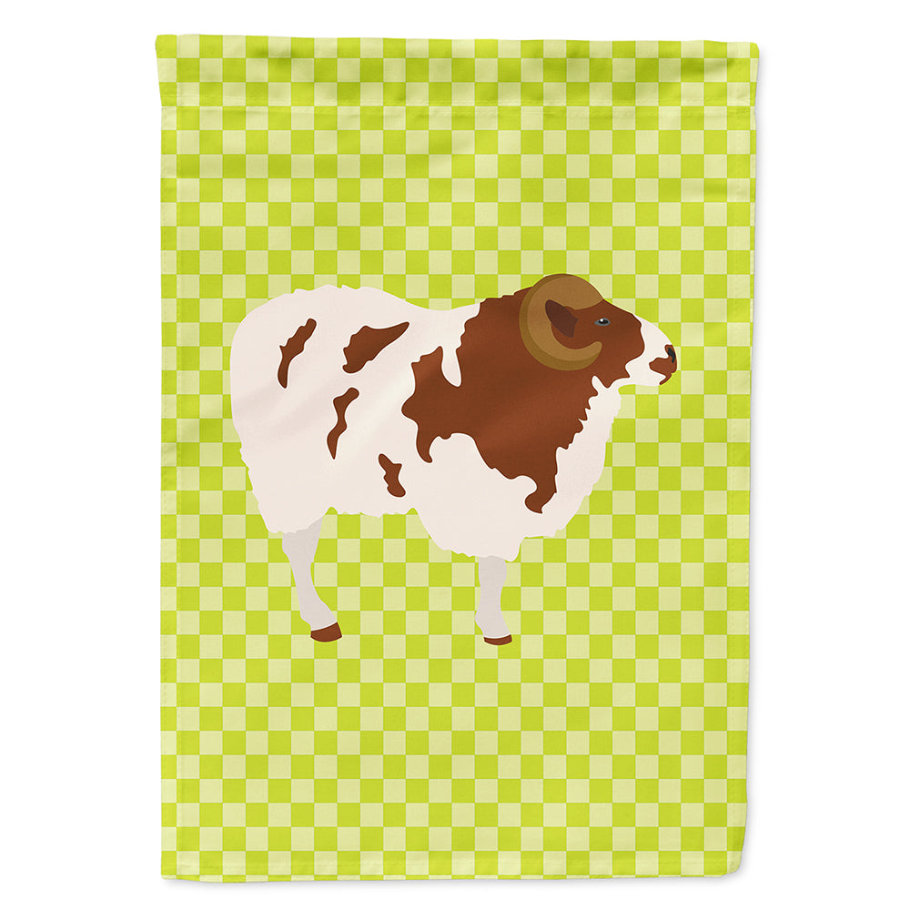 Jacob Sheep Green House Flag 28x40 Porch Sleeve Pole Decorative Outside Yard Banner Artwork Wall Hanging, Polyester