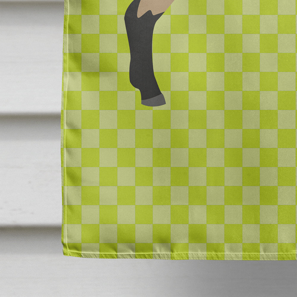 Hampshire Down Sheep Green House Flag 28x40 Porch Sleeve Pole Decorative Outside Yard Banner Artwork Wall Hanging, Polyester