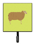 East Friesian Sheep Green Leash or Key Holder Wall Hooks, Key Hooks Holder, Coat Rack Wall Mount, Coat Hooks, Hooks for Hanging Keys, Towels, Aprons, Leashes