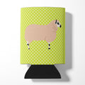 Kerry Hill Sheep Green Can or Bottle Hugger Cooler Sleeve for Standard 12 oz Cans, Insulated Foam Beer & Soda Can Hugger Reusable