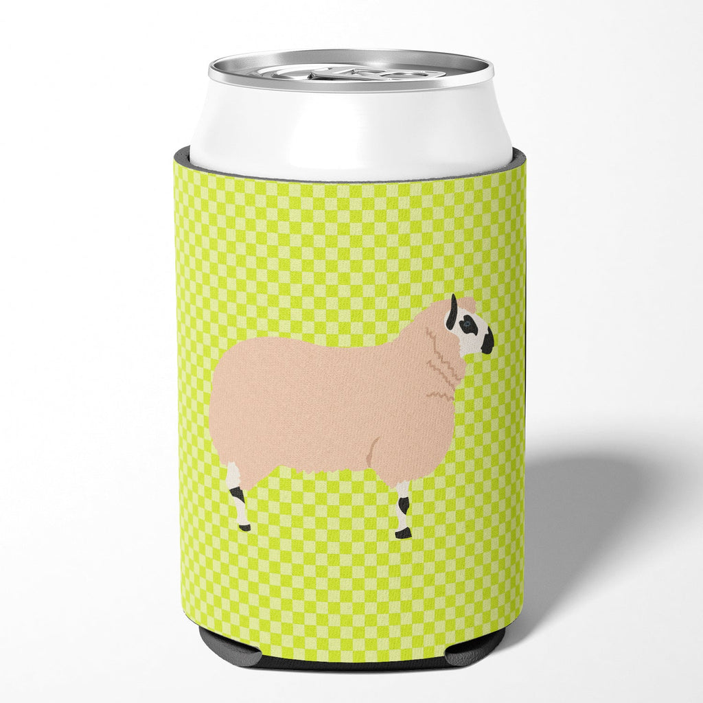 Kerry Hill Sheep Green Can or Bottle Hugger Cooler Sleeve for Standard 12 oz Cans, Insulated Foam Beer & Soda Can Hugger Reusable