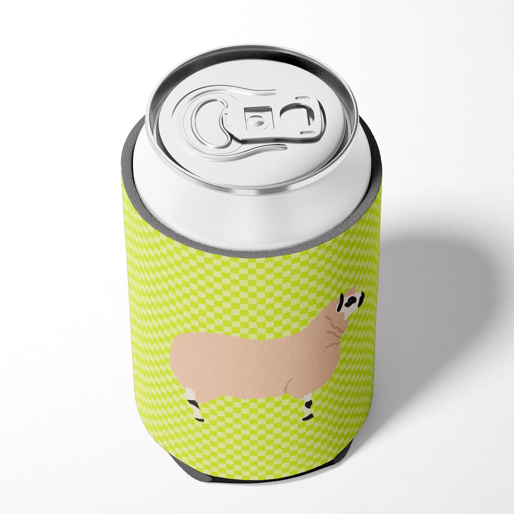 Kerry Hill Sheep Green Can or Bottle Hugger Cooler Sleeve for Standard 12 oz Cans, Insulated Foam Beer & Soda Can Hugger Reusable