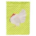 White Holland Turkey Green House Flag 28x40 Porch Sleeve Pole Decorative Outside Yard Banner Artwork Wall Hanging, Polyester