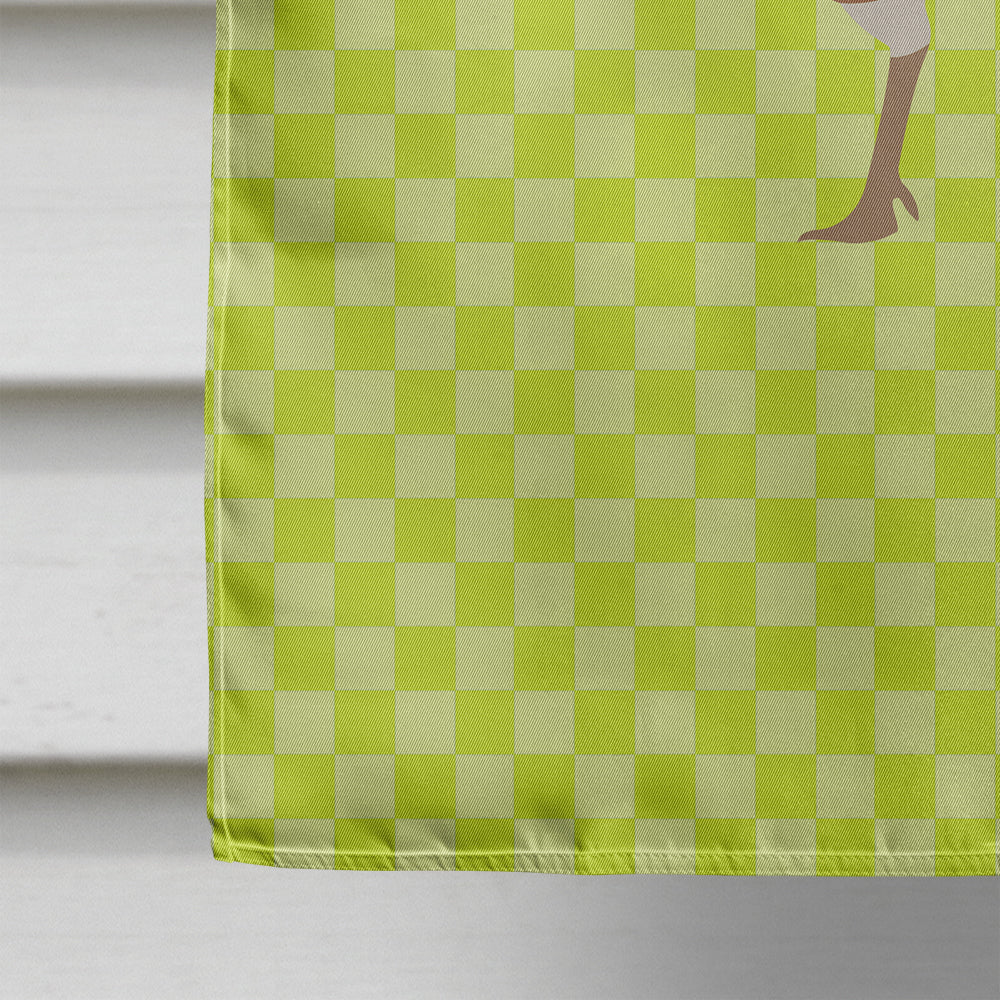 Jersey Buff Turkey Hen Green House Flag 28x40 Porch Sleeve Pole Decorative Outside Yard Banner Artwork Wall Hanging, Polyester