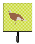 Jersey Buff Turkey Hen Green Leash or Key Holder Wall Hooks, Key Hooks Holder, Coat Rack Wall Mount, Coat Hooks, Hooks for Hanging Keys, Towels, Aprons, Leashes