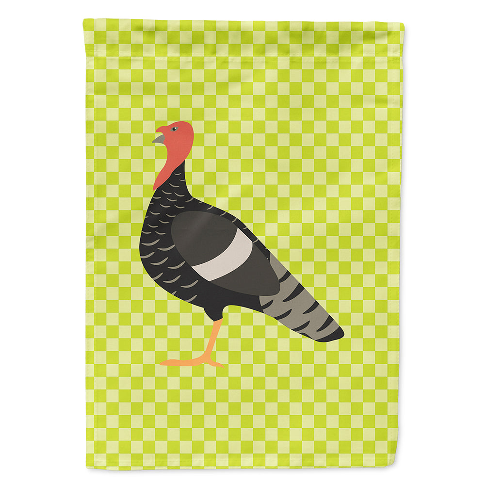 Marragansett Turkey Green House Flag 28x40 Porch Sleeve Pole Decorative Outside Yard Banner Artwork Wall Hanging, Polyester