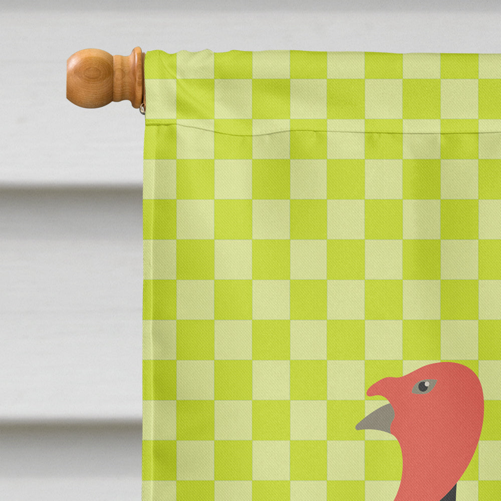 Marragansett Turkey Green House Flag 28x40 Porch Sleeve Pole Decorative Outside Yard Banner Artwork Wall Hanging, Polyester