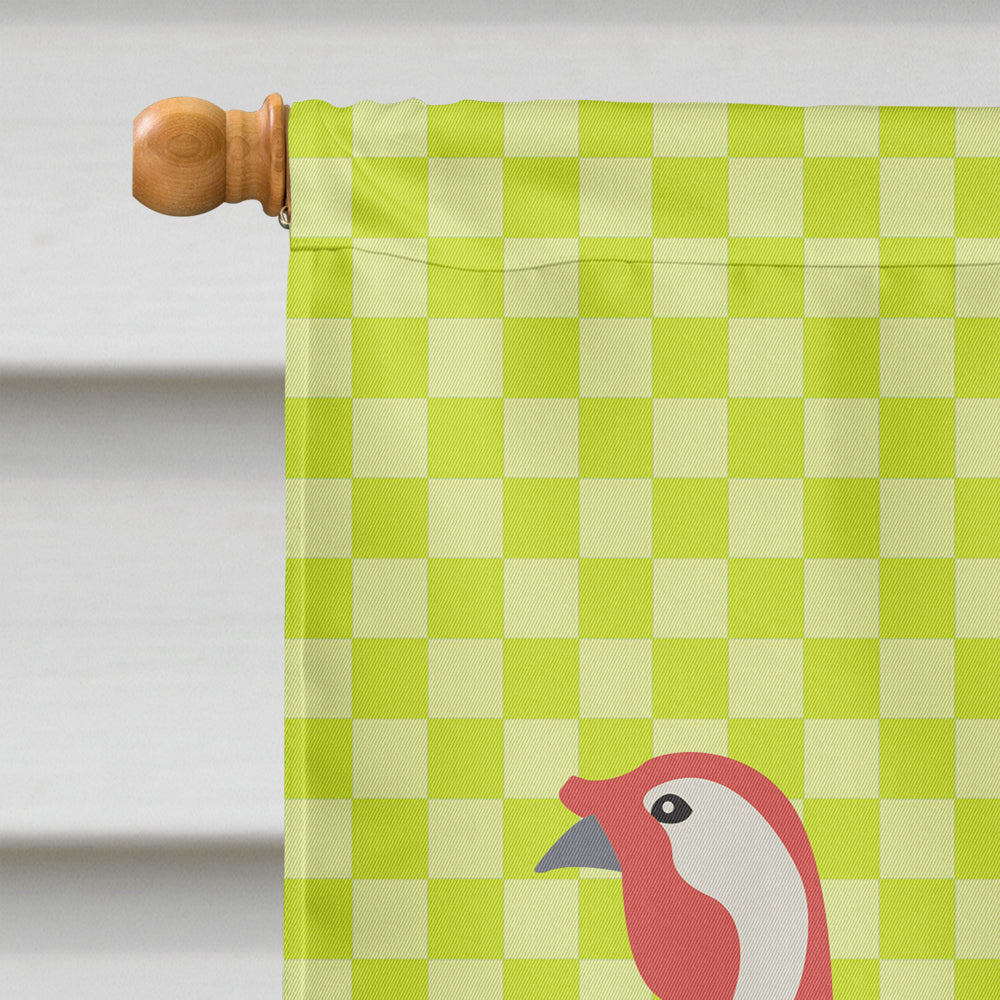 Beltsville Small White Turkey Hen Green House Flag 28x40 Porch Sleeve Pole Decorative Outside Yard Banner Artwork Wall Hanging, Polyester