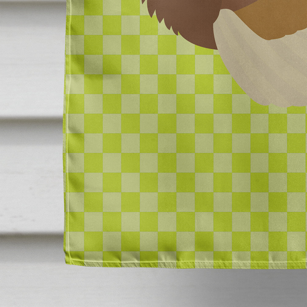 French Turkey Dindon Green House Flag 28x40 Porch Sleeve Pole Decorative Outside Yard Banner Artwork Wall Hanging, Polyester