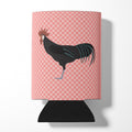 Minorca Ctalalan Chicken Pink Check Can or Bottle Hugger Cooler Sleeve for Standard 12 oz Cans, Insulated Foam Beer & Soda Can Hugger Reusable