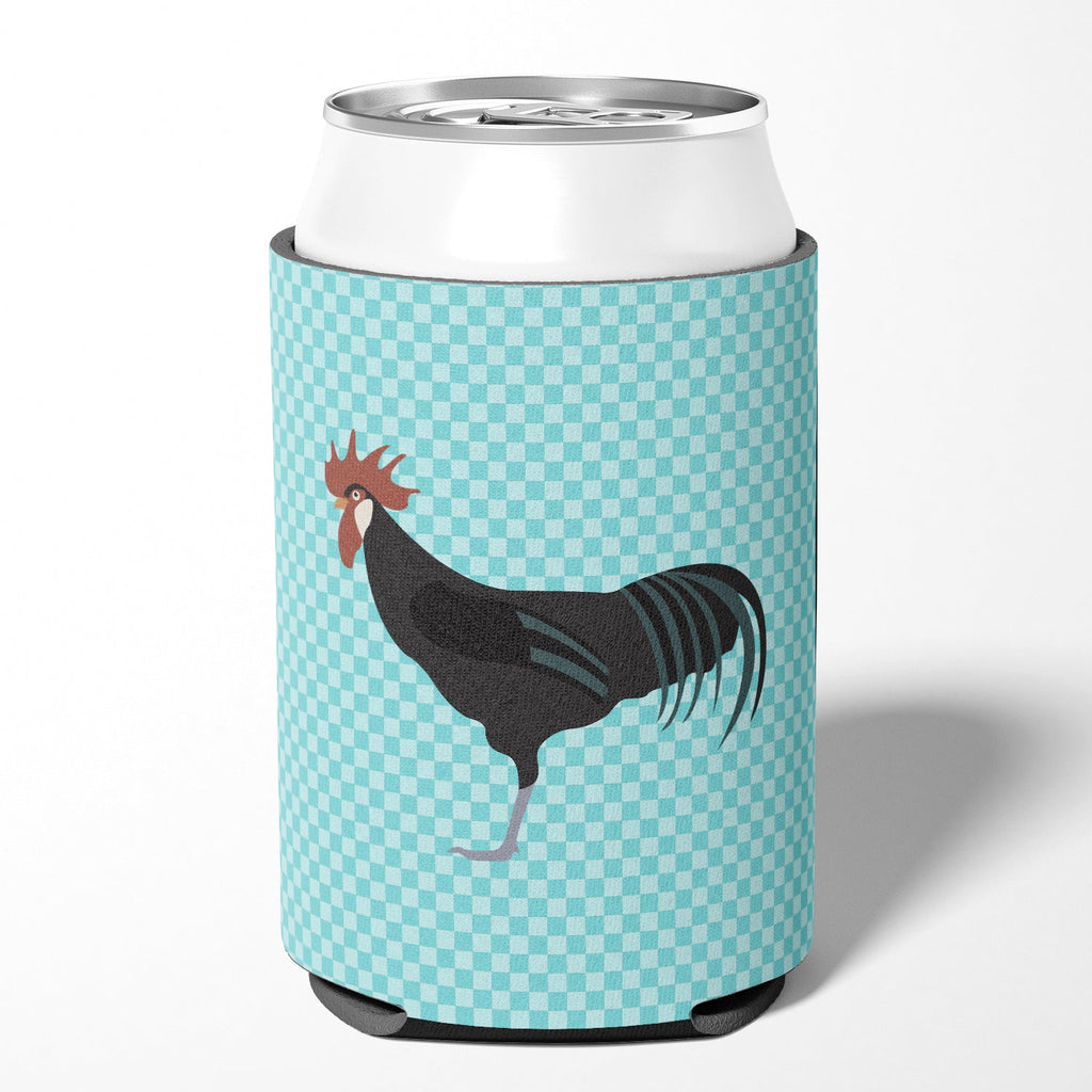 Minorca Ctalalan Chicken Blue Check Can or Bottle Hugger Cooler Sleeve for Standard 12 oz Cans, Insulated Foam Beer & Soda Can Hugger Reusable