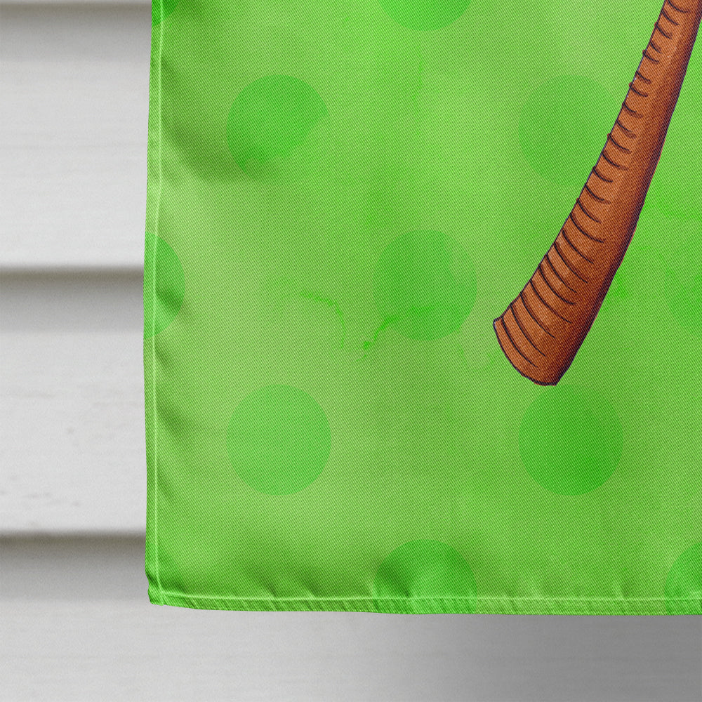 Palm Tree Green Polkadot House Flag 28x40 Porch Sleeve Pole Decorative Outside Yard Banner Artwork Wall Hanging, Polyester