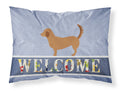Alpine Dachsbrake Welcome Standard Pillowcase Lightweight Super Soft Easy Care Decorative Artwork Pillowcase, Standard