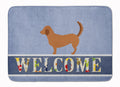 Alpine Dachsbrake Welcome Memory Foam Kitchen Mat Machine Washable Anti-Fatigue Cushion Comfort Bath or Kitchen Rug