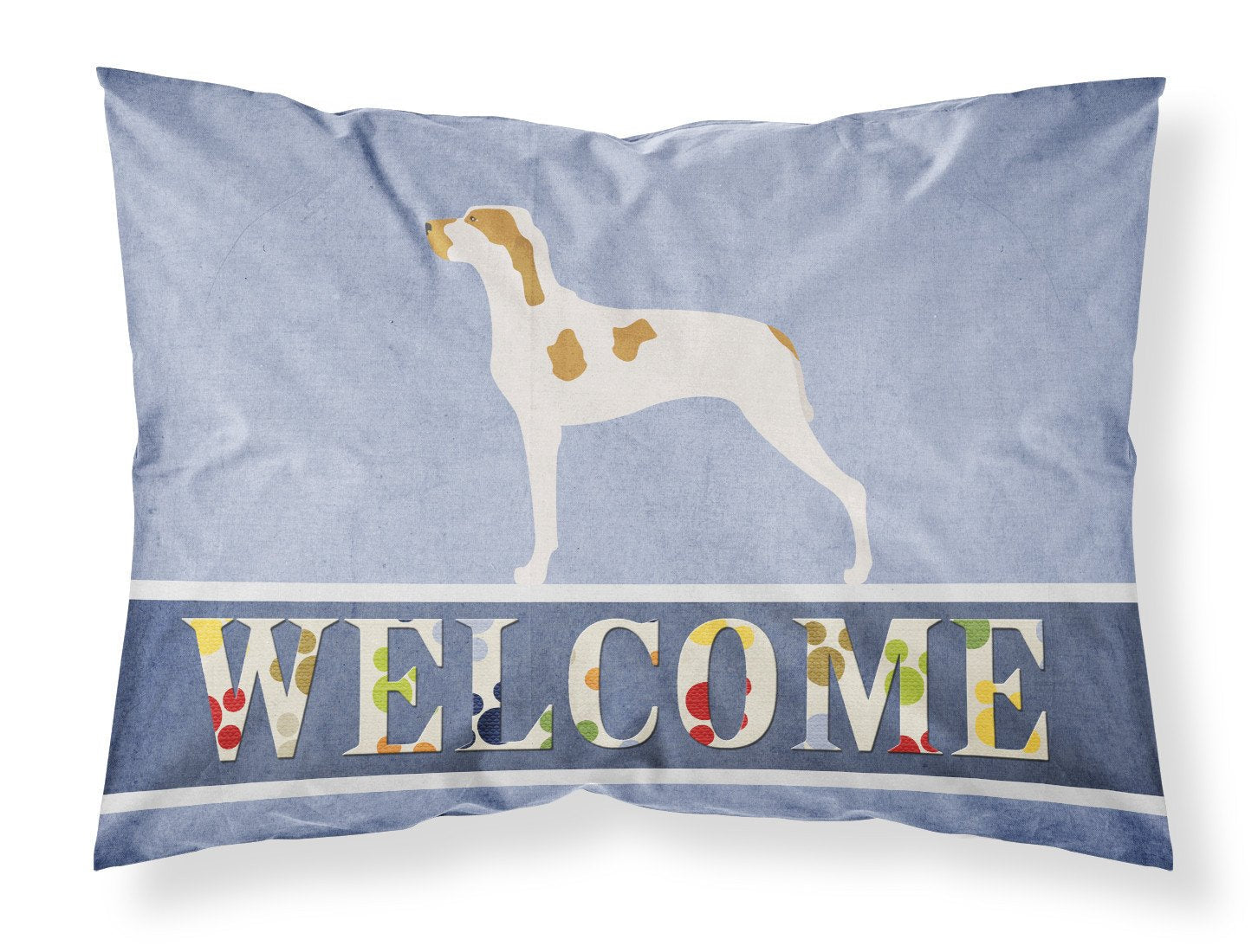 Ariege Pointer Welcome Standard Pillowcase Lightweight Super Soft Easy Care Decorative Artwork Pillowcase, Standard