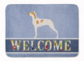 Ariege Pointer Welcome Memory Foam Kitchen Mat Machine Washable Anti-Fatigue Cushion Comfort Bath or Kitchen Rug