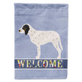 Gascon Saintongeois Welcome House Flag 28x40 Porch Sleeve Pole Decorative Outside Yard Banner Artwork Wall Hanging, Polyester