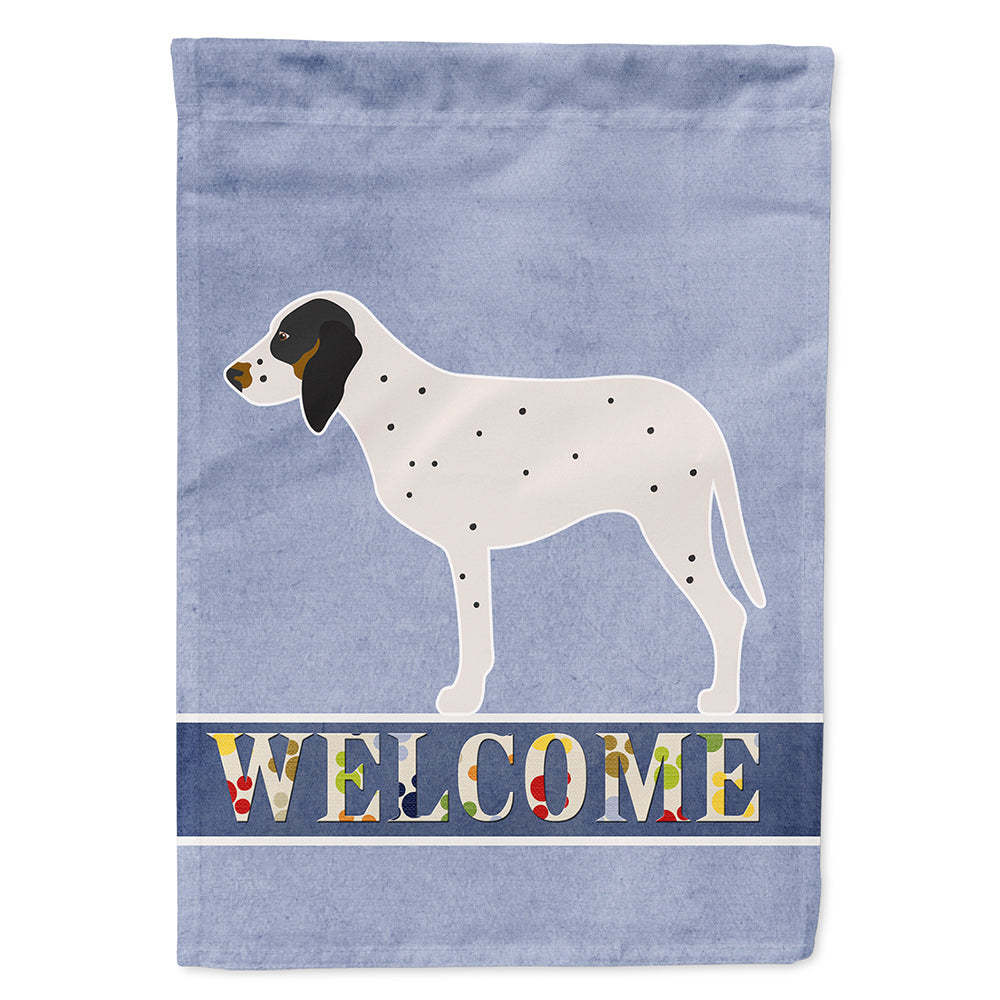 Gascon Saintongeois Welcome House Flag 28x40 Porch Sleeve Pole Decorative Outside Yard Banner Artwork Wall Hanging, Polyester