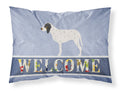 Gascon Saintongeois Welcome Standard Pillowcase Lightweight Super Soft Easy Care Decorative Artwork Pillowcase, Standard