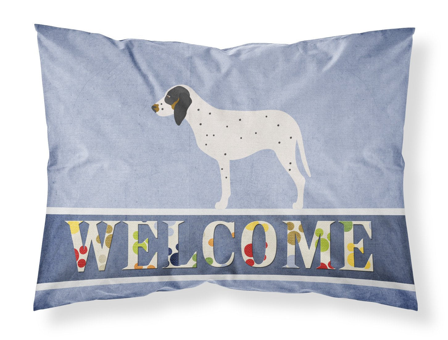 Gascon Saintongeois Welcome Standard Pillowcase Lightweight Super Soft Easy Care Decorative Artwork Pillowcase, Standard
