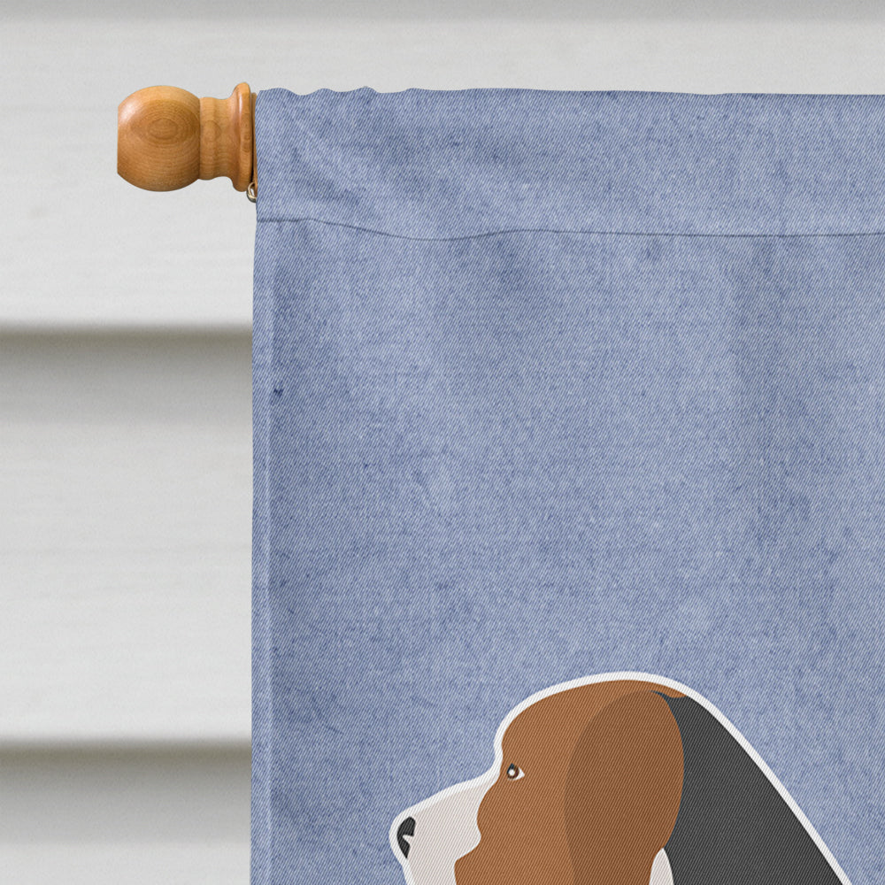 Hamiltonstövare Welcome House Flag 28x40 Porch Sleeve Pole Decorative Outside Yard Banner Artwork Wall Hanging, Polyester