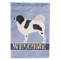 Wetterhoun Frisian Water Dog House Flag 28x40 Porch Sleeve Pole Decorative Outside Yard Banner Artwork Wall Hanging, Polyester