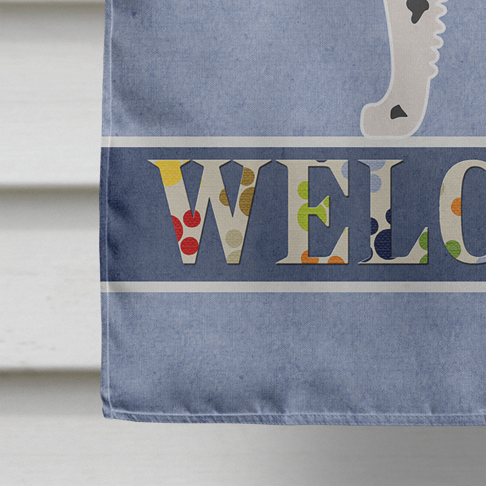 Wetterhoun Frisian Water Dog House Flag 28x40 Porch Sleeve Pole Decorative Outside Yard Banner Artwork Wall Hanging, Polyester