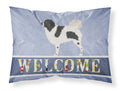 Wetterhoun Frisian Water Dog Standard Pillowcase Lightweight Super Soft Easy Care Decorative Artwork Pillowcase, Standard
