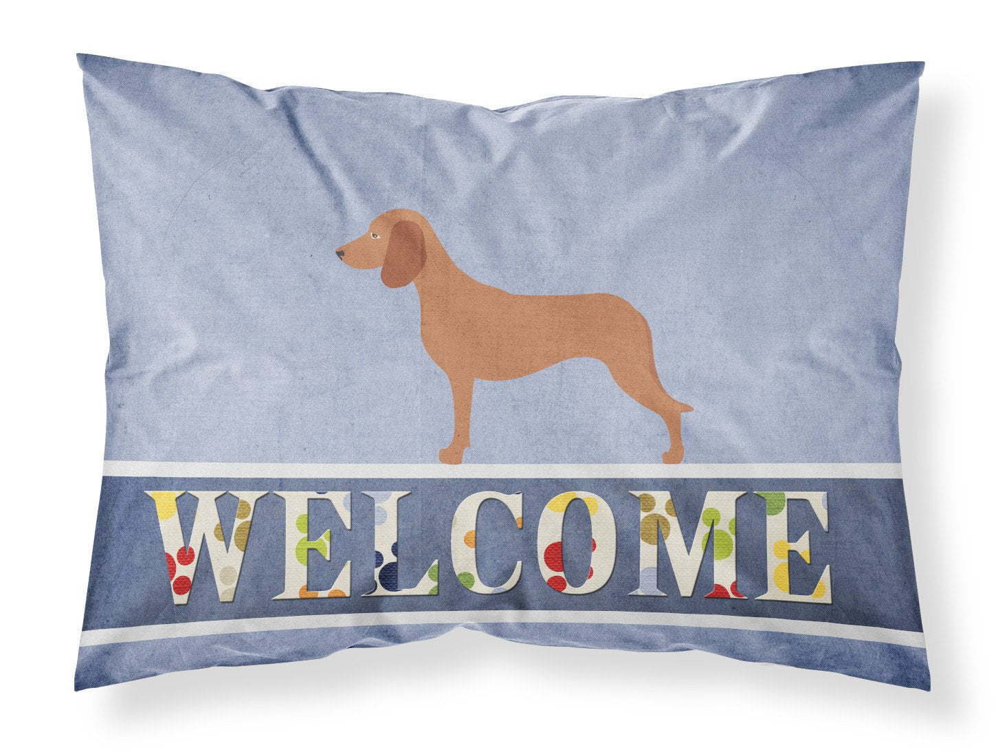 Bavarian Mountian Hound Welcome Standard Pillowcase Lightweight Super Soft Easy Care Decorative Artwork Pillowcase, Standard