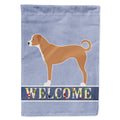 Australian Pinscher Welcome House Flag 28x40 Porch Sleeve Pole Decorative Outside Yard Banner Artwork Wall Hanging, Polyester