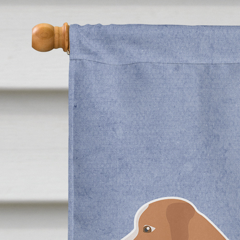 Australian Pinscher Welcome House Flag 28x40 Porch Sleeve Pole Decorative Outside Yard Banner Artwork Wall Hanging, Polyester