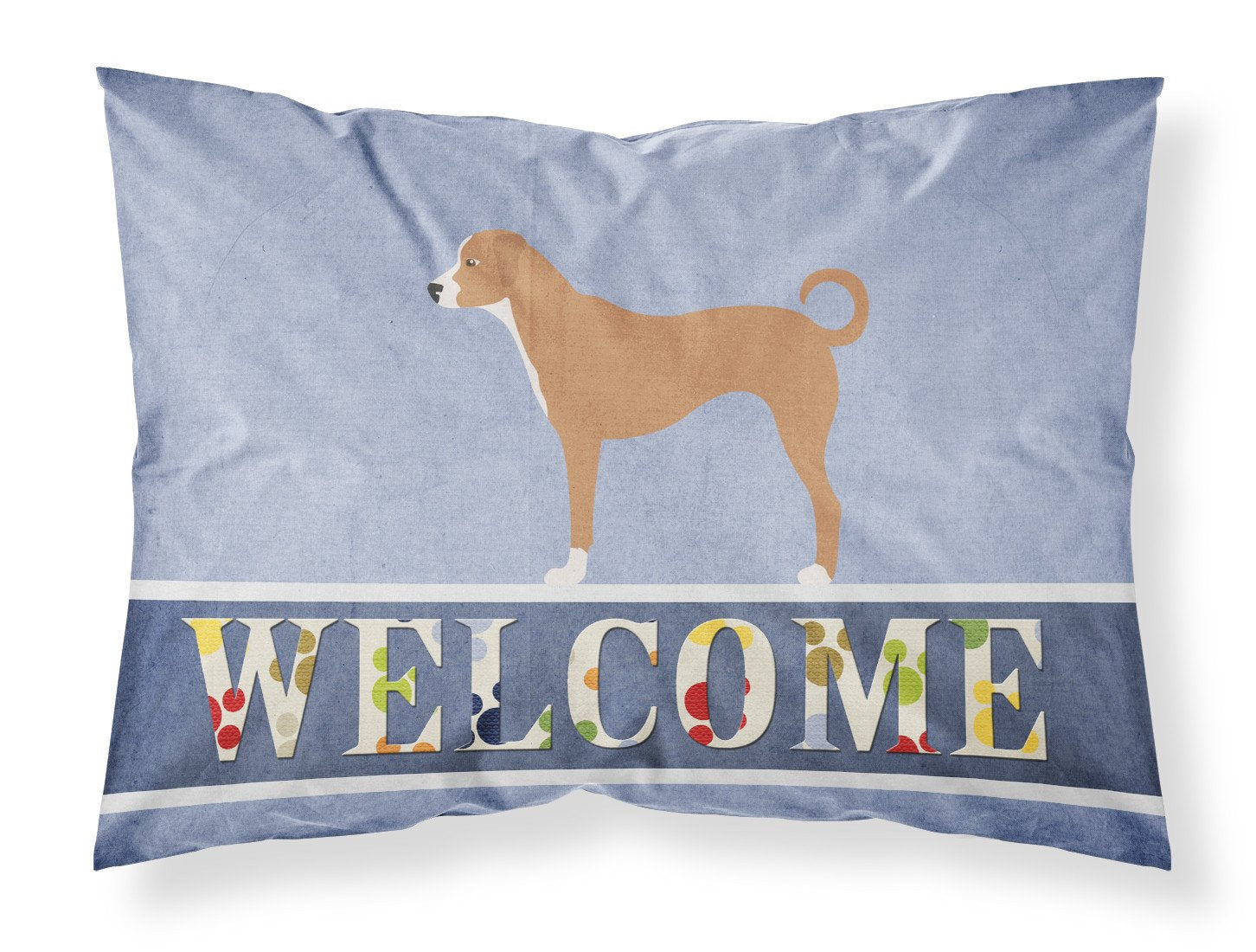 Australian Pinscher Welcome Standard Pillowcase Lightweight Super Soft Easy Care Decorative Artwork Pillowcase, Standard