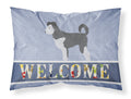 Pumi Welcome Standard Pillowcase Lightweight Super Soft Easy Care Decorative Artwork Pillowcase, Standard