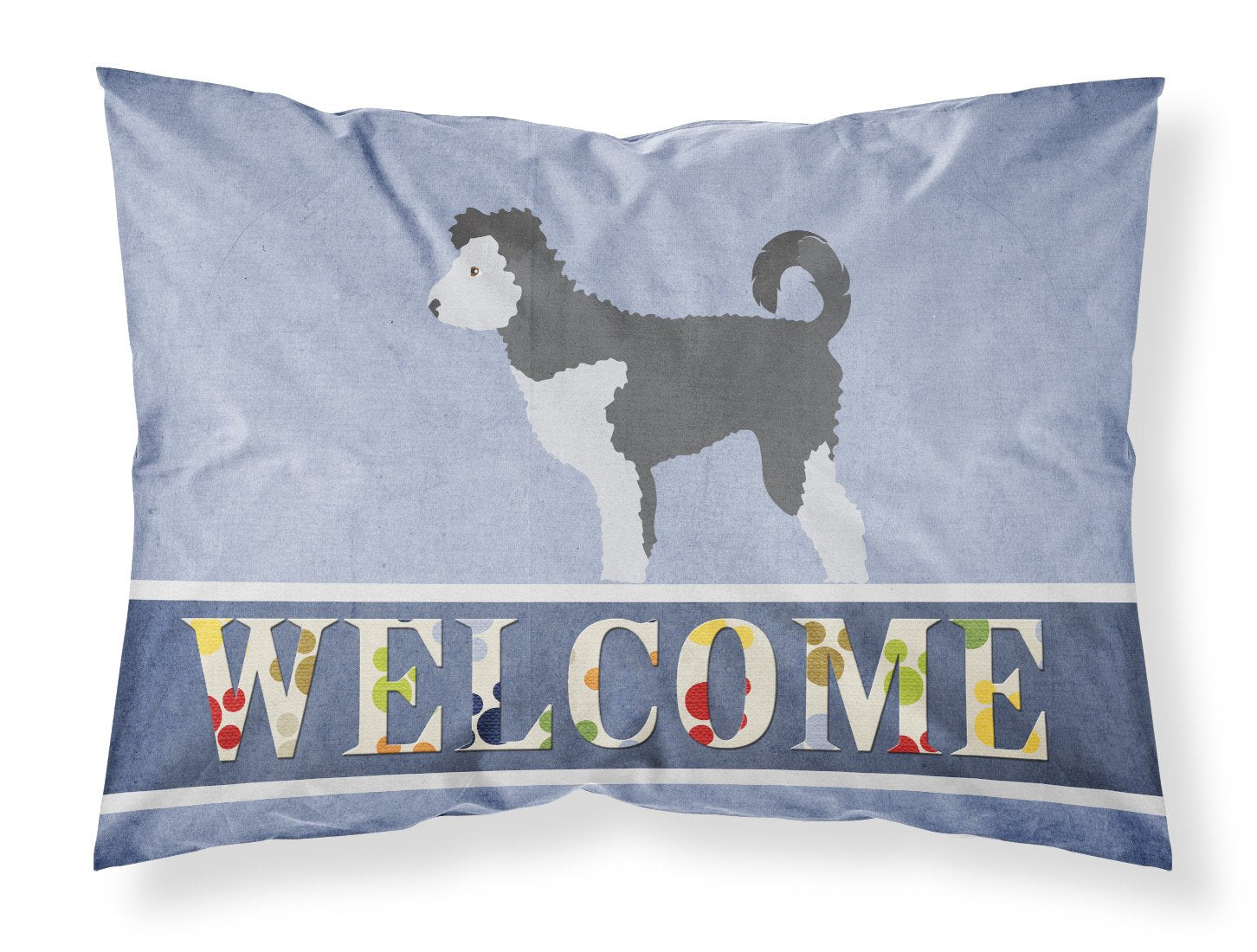 Pumi Welcome Standard Pillowcase Lightweight Super Soft Easy Care Decorative Artwork Pillowcase, Standard